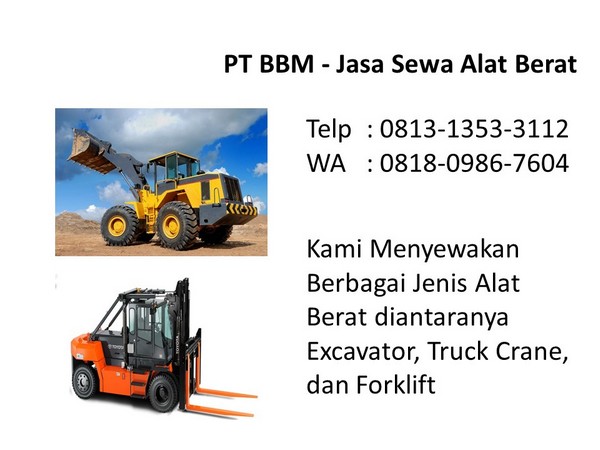 Rental Forklift Bandung Dan Jakarta Utara Wa 0818 0986 760